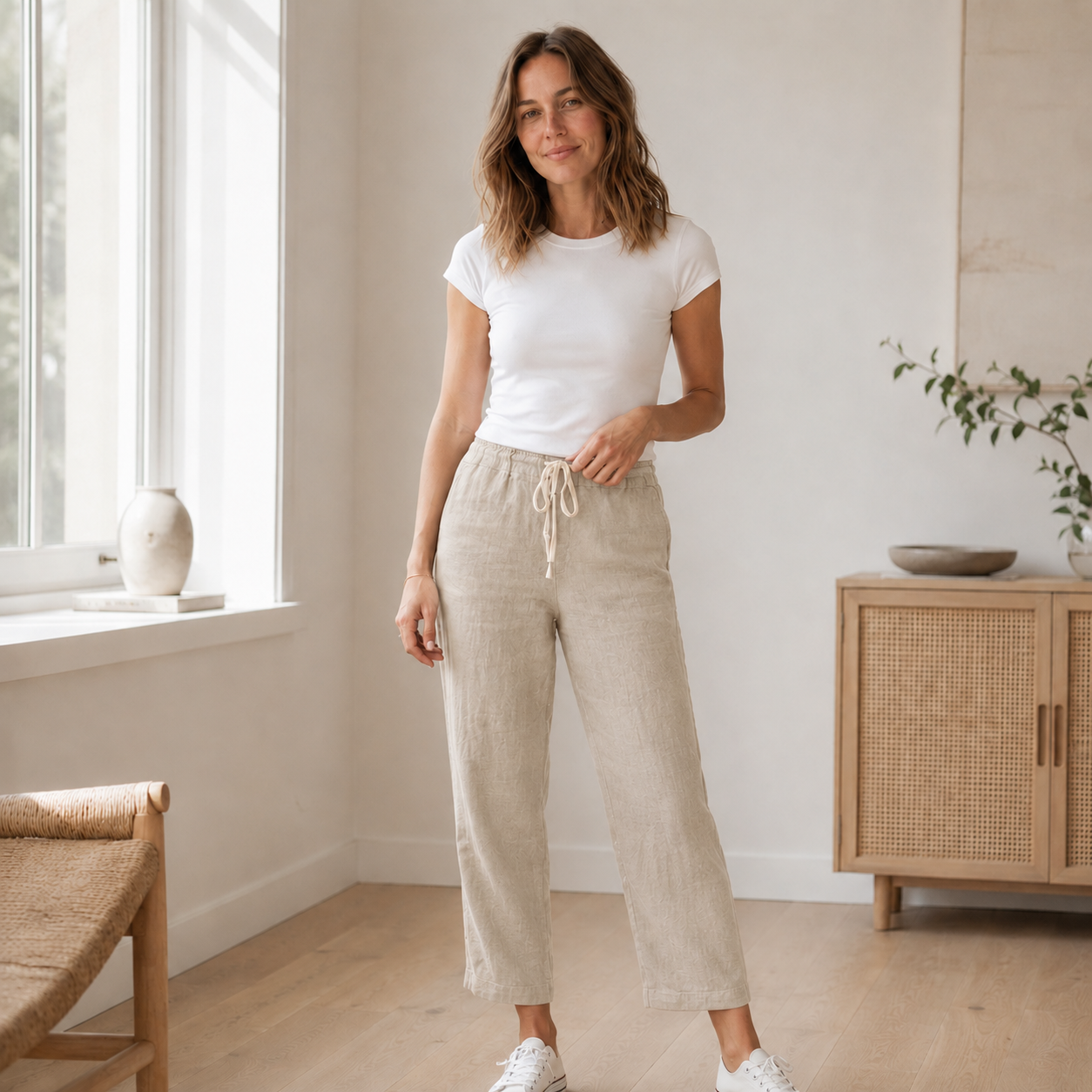 Sommerhose Tessa – Locker mit Tunnelzug