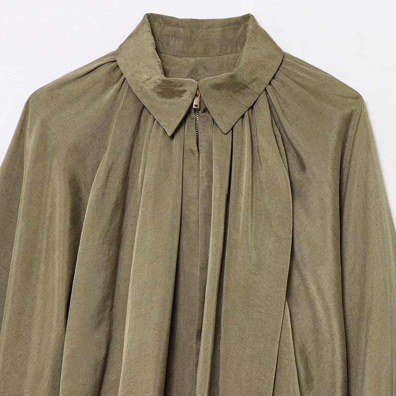 Oversize-Hemdbluse Lotte – Puffärmel & Ballonsaum
