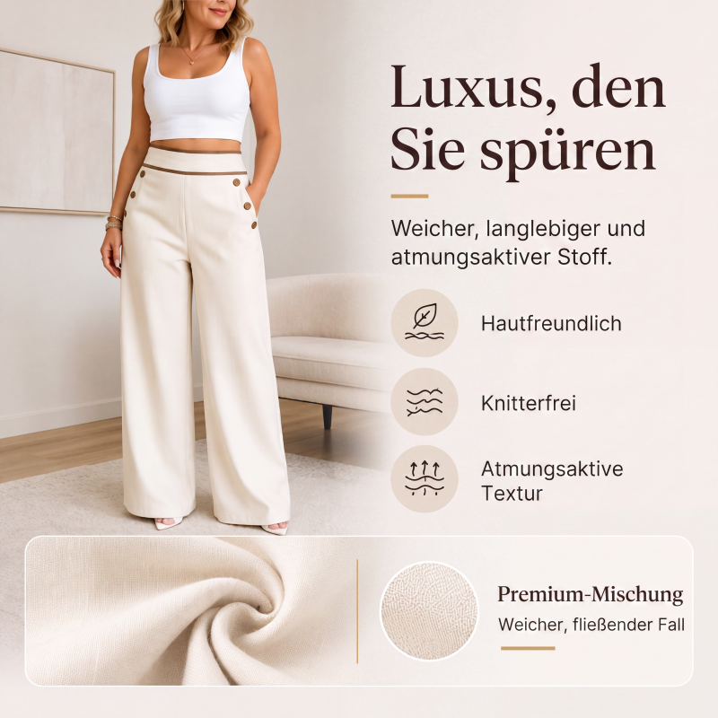 Hochweitbund-Hose Frieda Damen im Buero-Look