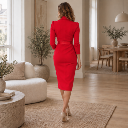 Taillenkleid Marion – Französischer Chic