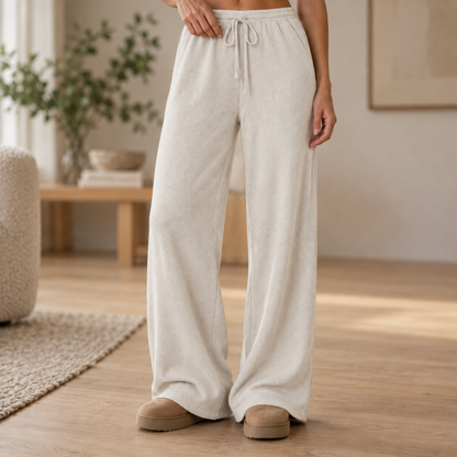 Weite Strickhose Anke – Bequem & Warm