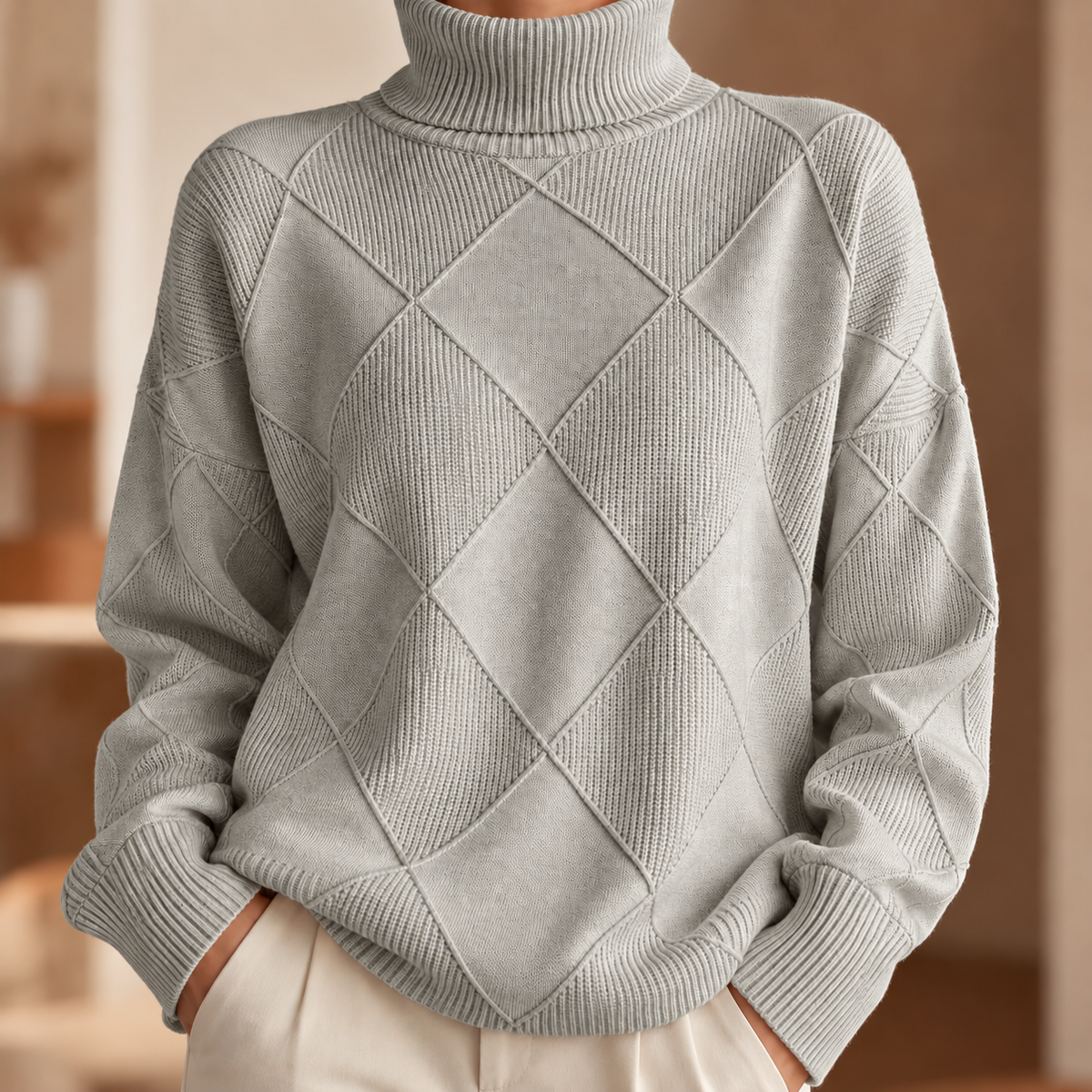 Rollkragenpullover Hilde – Dick & Extra Warm