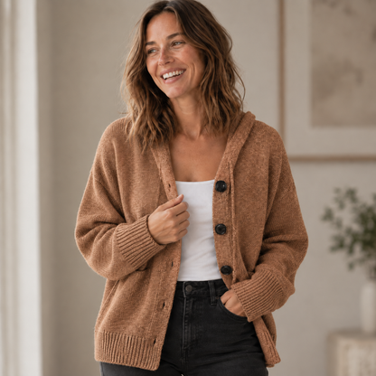 Strickjacke Silja – Dick & Kuschelig