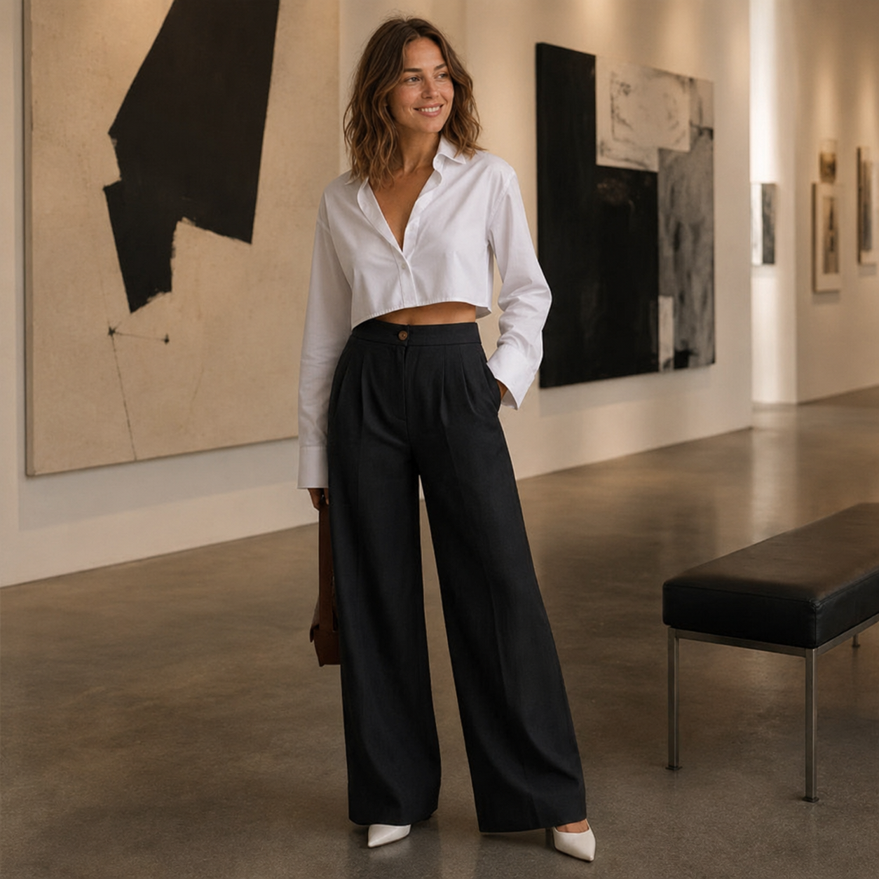 Weite Leinenhose Klara – Lässig-Elegant für jeden Tag