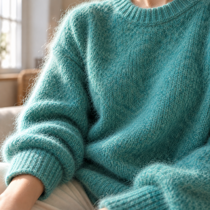 Flauschpullover Luise – Weich & Locker