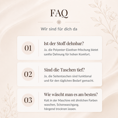 Sommerkleid Yara – V-Ausschnitt mit Blumenprint und Taillenknoten