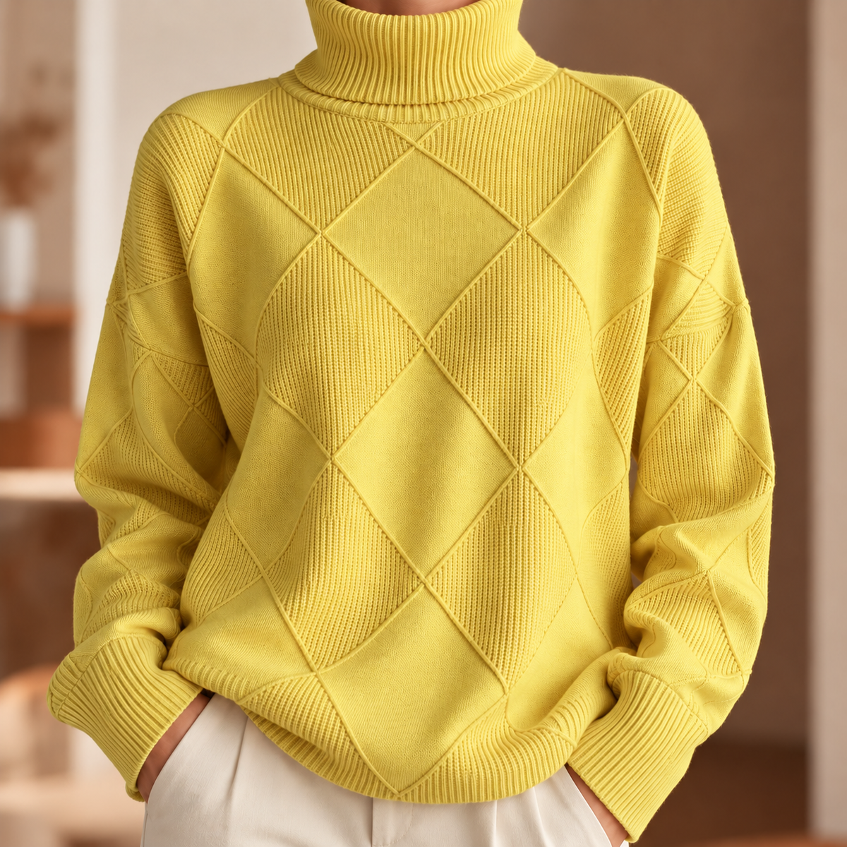 Rollkragenpullover Hilde – Dick & Extra Warm