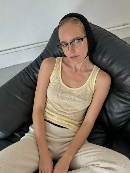 Strick-Loungehose Frida – Relaxter Schnitt in Feinstrick-Optik