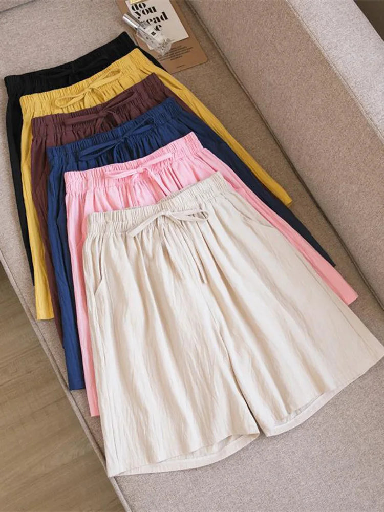 Bermuda-Shorts Lola – Locker mit hohem Bund