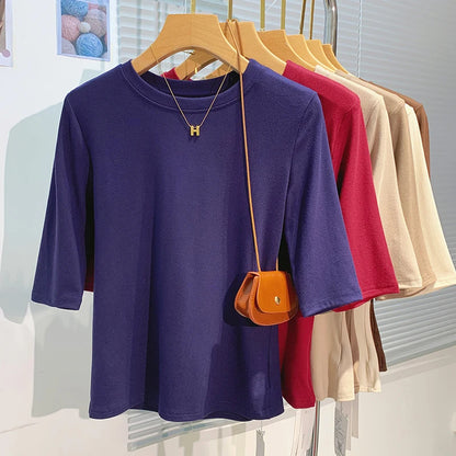 Basic-Shirt Edda – Figurnah & weich geschnitten