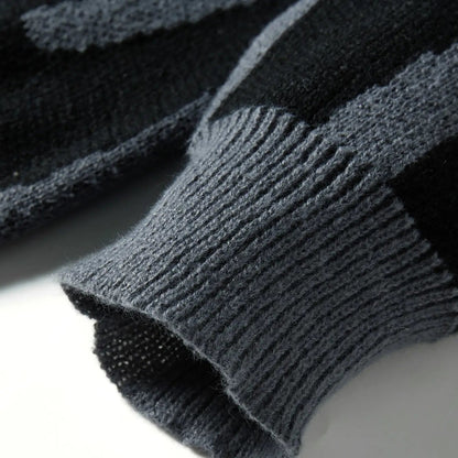 Jacquard-Pullover Ottilie – Grafisch & Gemütlich