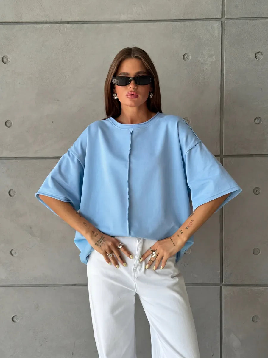 Boxy-Shirt Maren – Lässig oversized & weich