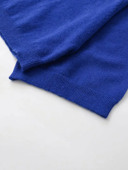 Rollkragenpullover Selma – Weite Trompetenärmel