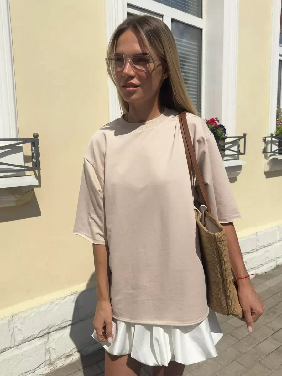 Boxy-Shirt Maren – Lässig oversized & weich