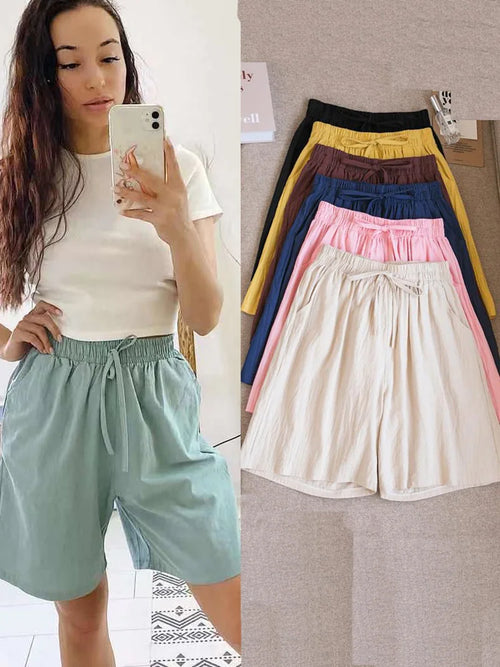 Bermuda-Shorts Lola – Locker mit hohem Bund