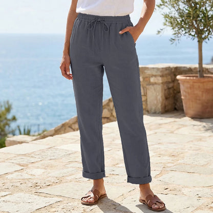 Sommerhose Hanna – Gerades Bein mit Tunnelzug