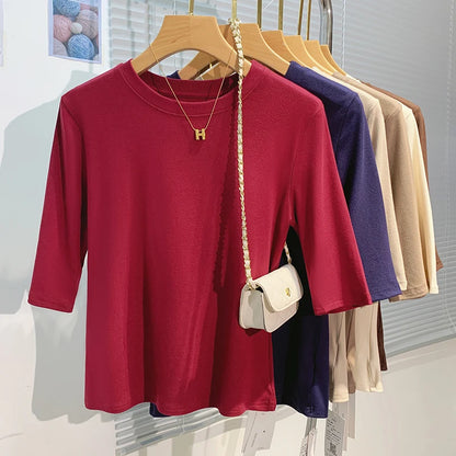 Basic-Shirt Edda – Figurnah & weich geschnitten