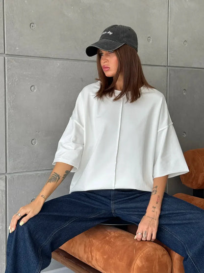 Boxy-Shirt Maren – Lässig oversized & weich