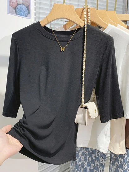 Basic-Shirt Edda – Figurnah & weich geschnitten
