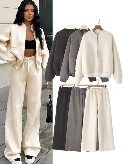Sweat-Blouson Bente – cropped & kuschelig-oversized