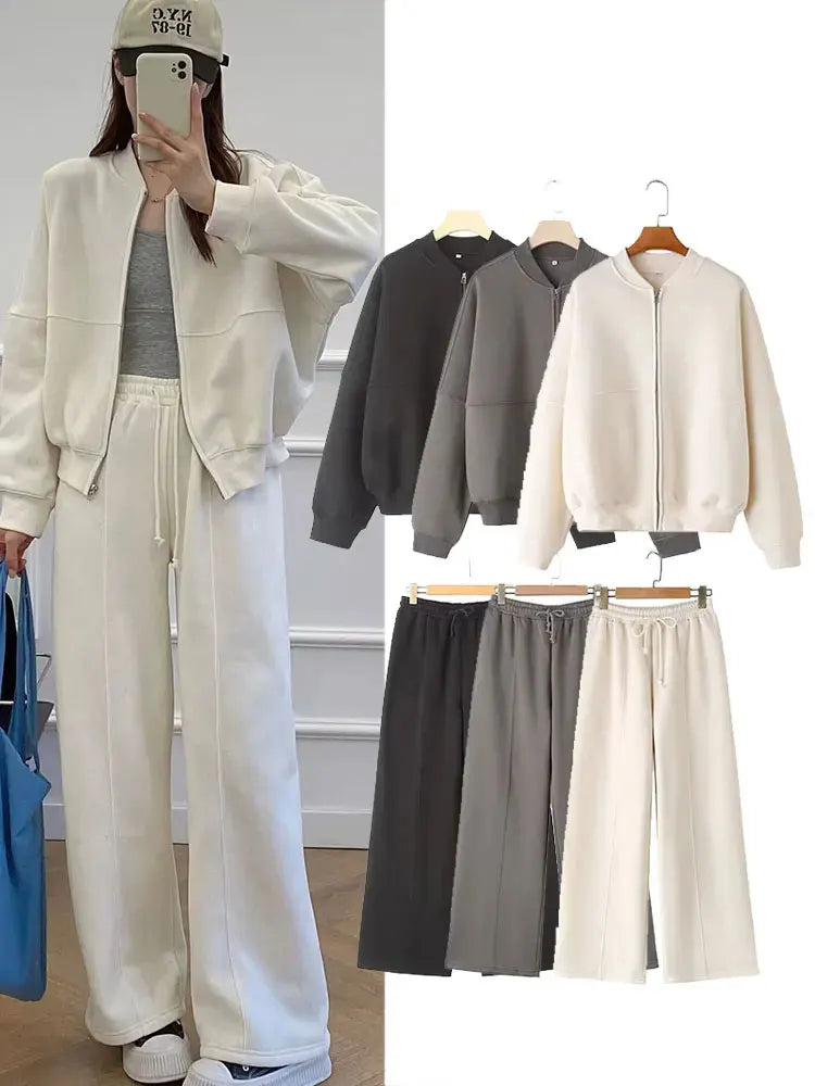 Sweat-Blouson Bente – cropped & kuschelig-oversized