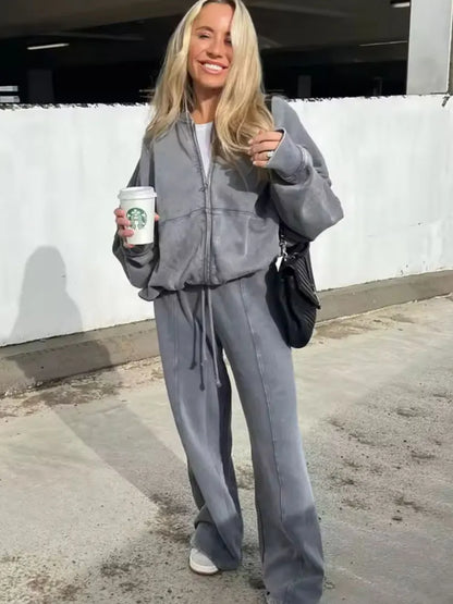 Sweat-Blouson Bente – cropped & kuschelig-oversized