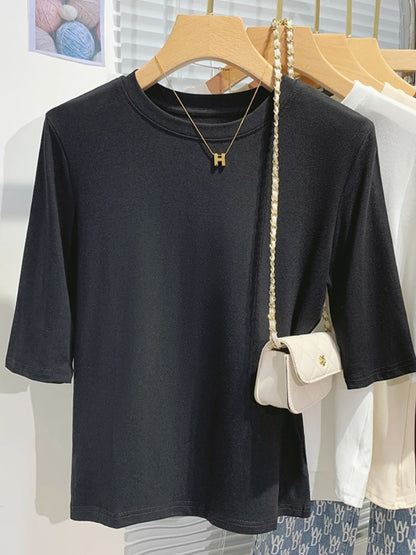 Basic-Shirt Edda – Figurnah & weich geschnitten