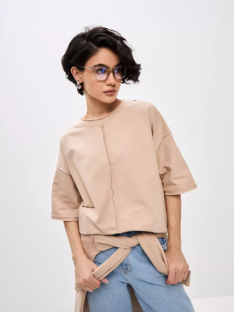 Boxy-Shirt Maren – Lässig oversized & weich
