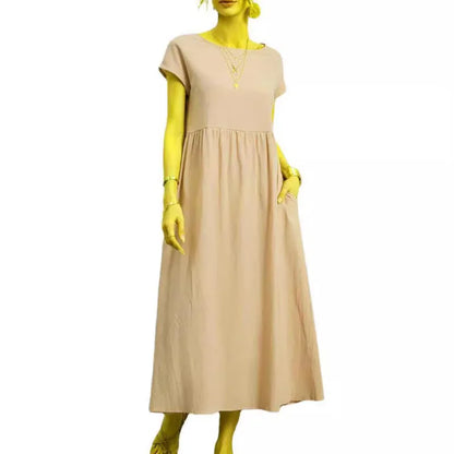 Sommerkleid Annika – Weite A-Linie mit Taschen