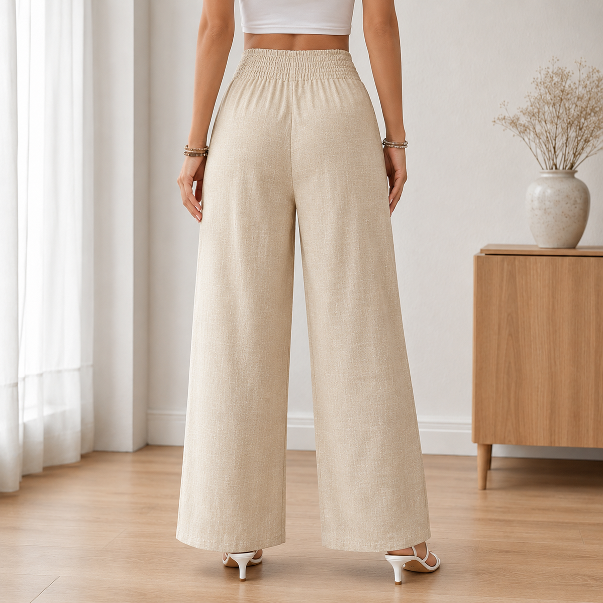 Enya Hose Taillenbund im Detail