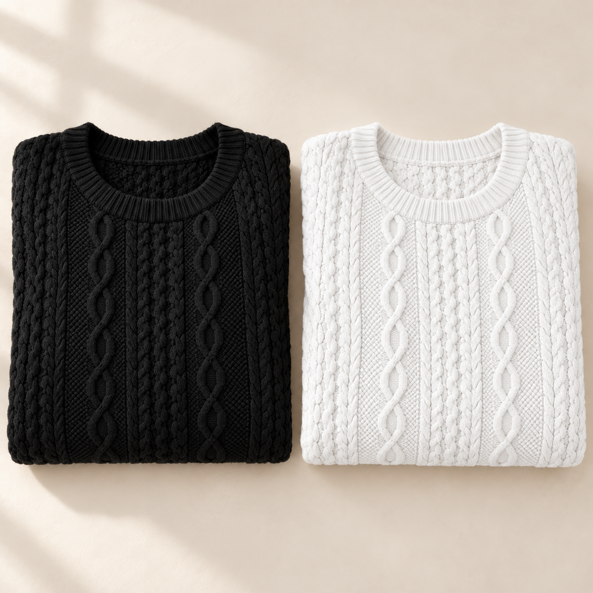 Grobstrick-Pullover Gudrun – Chunky in Curvy-Größen