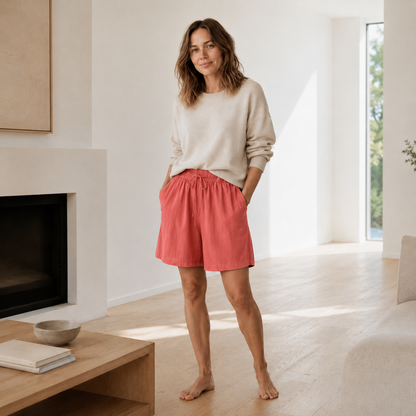 Bermuda-Shorts Lola – Locker mit hohem Bund