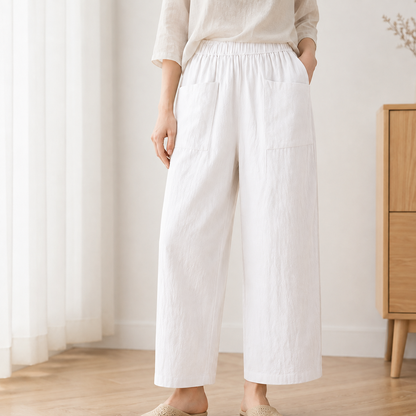 Alina Hose Elastischer Bund im Detail