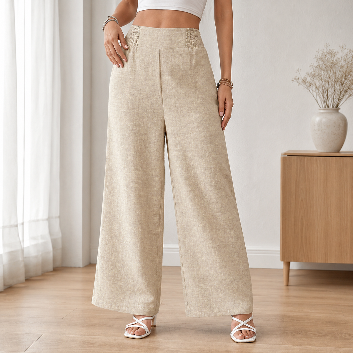 Weite Hose Enya Damen Laessig-Elegant fuer Jeden Tag