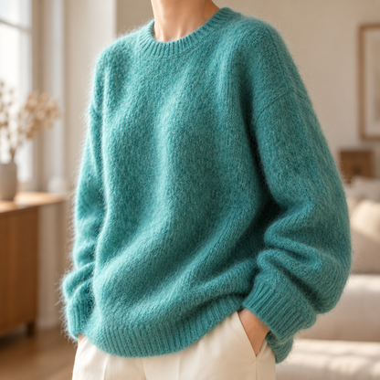 Flauschpullover Luise – Weich & Locker