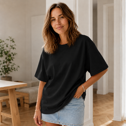 Oversized-Shirt Sina – Reine Baumwolle, lockerer Schnitt