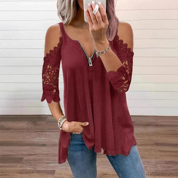 Spitzen-Top Amelie Damen Styling-Beispiel