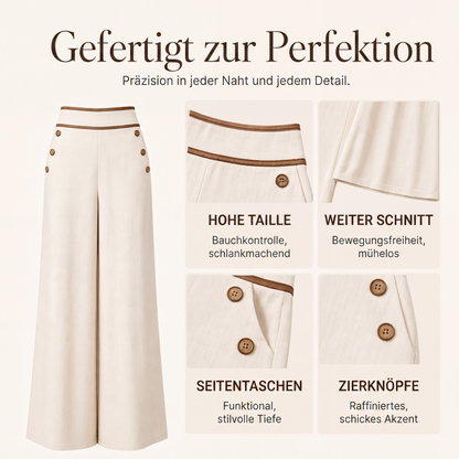 Hochweitbund-Hose Frieda Damen Vorderansicht