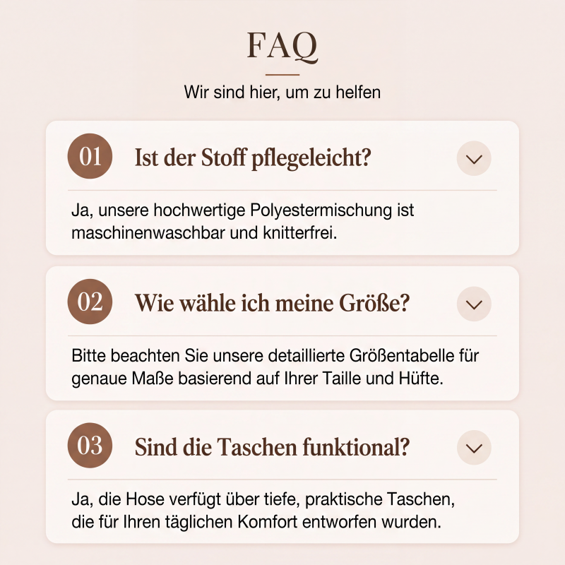 Hochweitbund-Hose Frieda Farbe Hellgrau